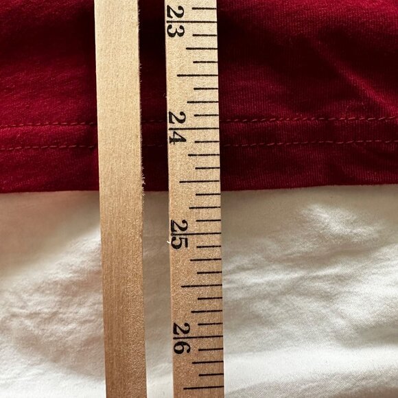 Nautica Long Sleeve Crew Neck T-Shirt Kids XL Pomegranate Red 100% Cotton - Picture 10 of 11